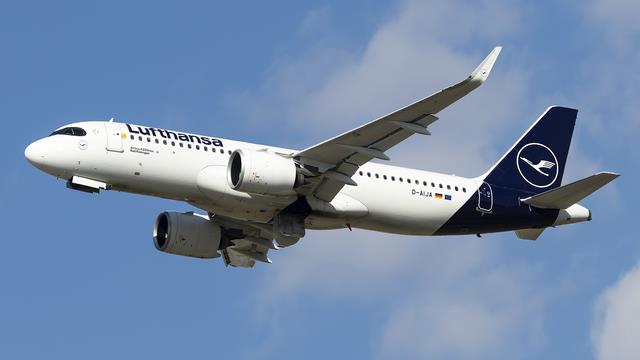 D-AIJA:Airbus A320:Lufthansa